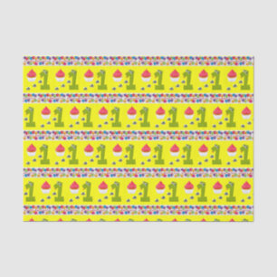 Happy Birthday Tissue Paper One Year Old