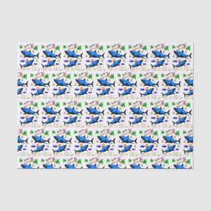 Happy Birthday Tissue Paper Shark
