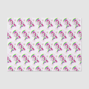 Happy Birthday Tissue Paper Unicorn