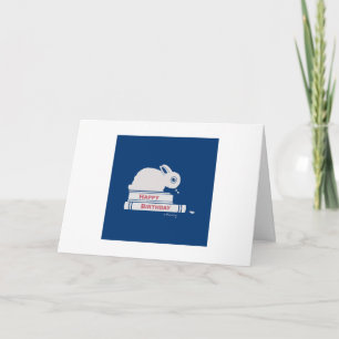 Happy Birthday to a Book Lover Card