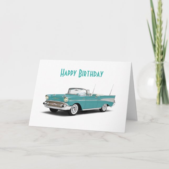 HAPPY BIRTHDAY **TO A CLASSIC** CARD (Front)
