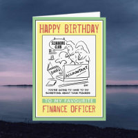 Happy Birthday to a Finance Officer