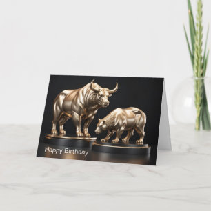 Happy Birthday to a Master Stock Trader  Card