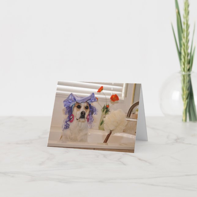 Happy birthday to a special person thank you card (Front)