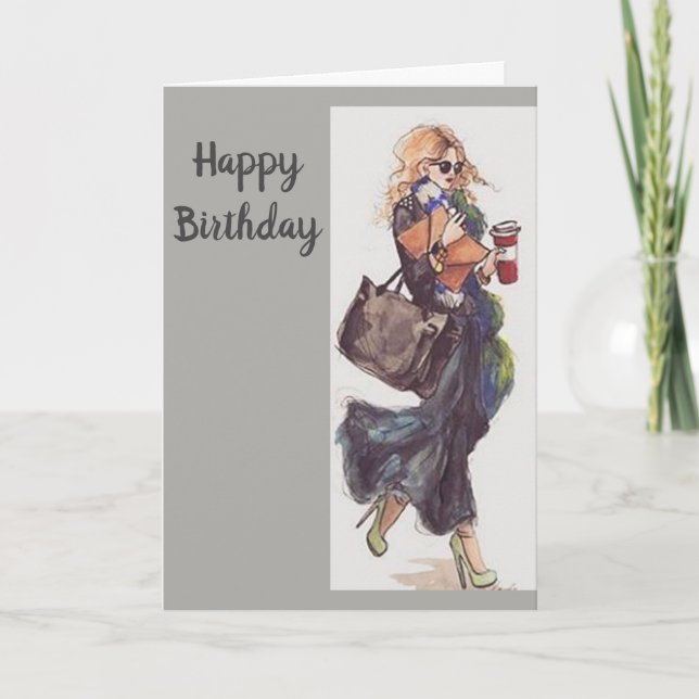 HAPPY BIRTHDAY TO ***A VERY SPECIAL LADY*** CARD (Front)