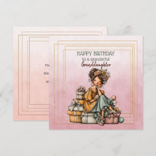 Happy Birthday To A Wonderful Granddaughter