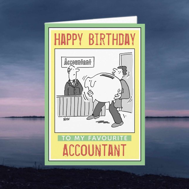 Happy Birthday to an Accountant Card (Creator Uploaded)