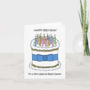 Happy Birthday to Baby Daddy Card
