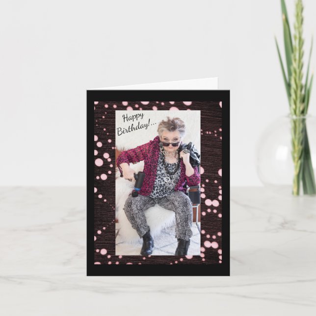 Happy Birthday to Expired Childhood Greeting Card (Front)