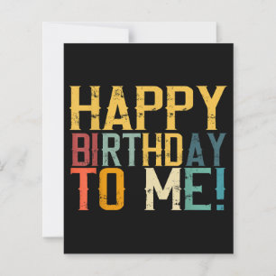 Happy Birthday to Me Birthday Party