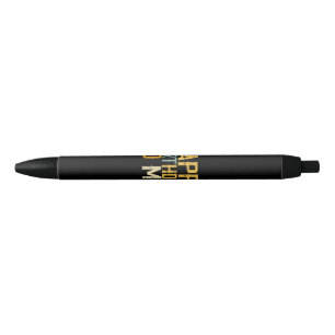Happy Birthday to Me Birthday Party Black Ink Pen