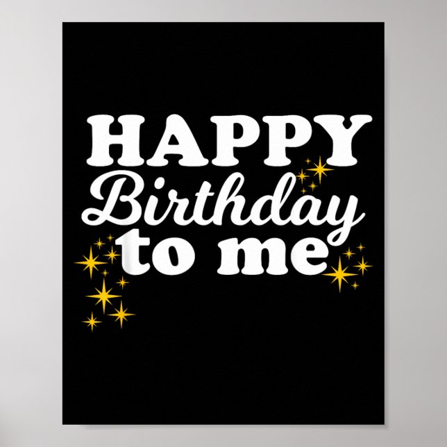 Happy Birthday To Me Poster (Front)