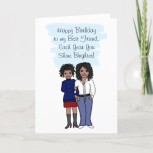 Happy Birthday to my Best Friend Card