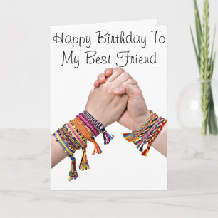 HAPPY BIRTHDAY TO MY ****BEST FRIEND**** CARD