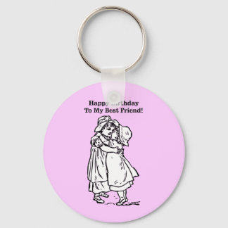 Happy Birthday to my best friend! Keychain