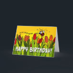 Happy Birthday - To My Dear Sister Card<br><div class="desc">A sweet ladybug sends happy birthday wishes!</div>