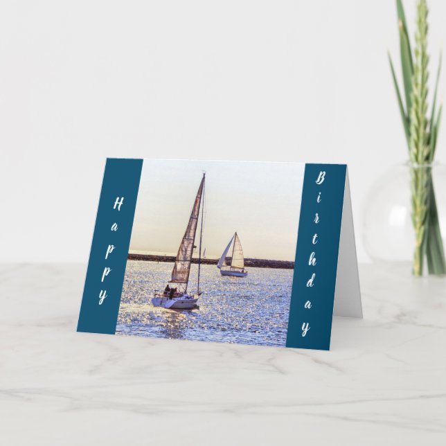 **HAPPY BIRTHDAY** TO MY *FAVORITE SAILOR* CARD (Front)