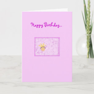 Happy Birthday to my little Princess Card