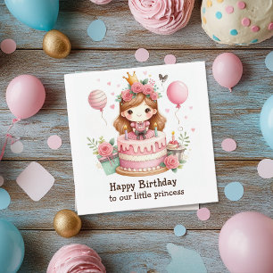 Happy Birthday to Our Little Princess Card