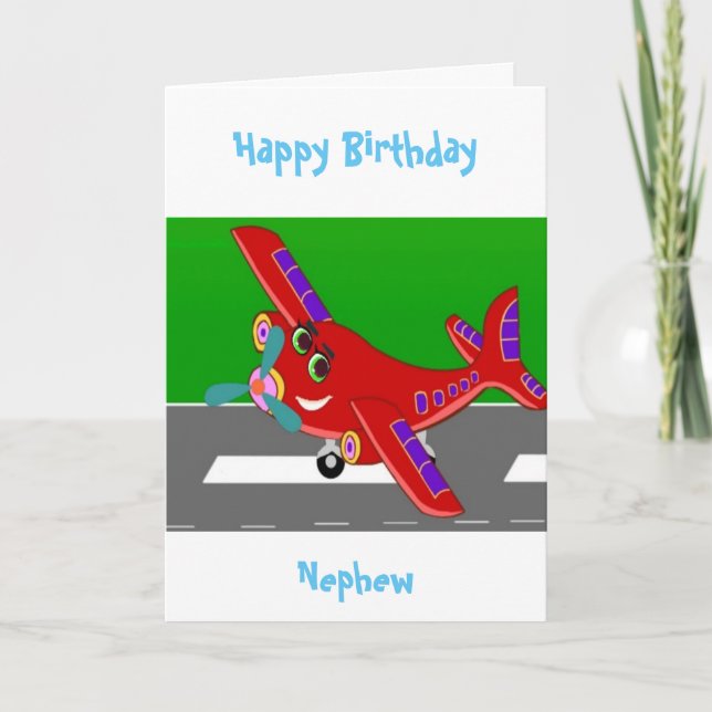 HAPPY BIRTHDAY TO OUR ***NEPHEW*** BIRTHDAY CARD (Front)