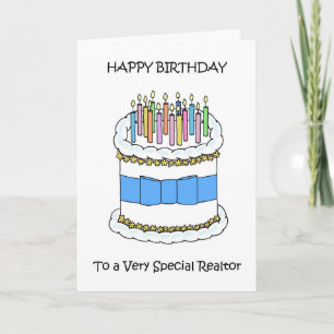Happy Birthday to Realtor Card