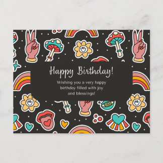 Happy Birthday to Someone Amazing Postcard