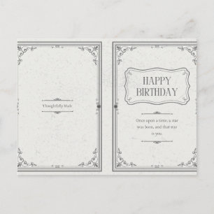 Happy Birthday to Someone Amazing Postcard
