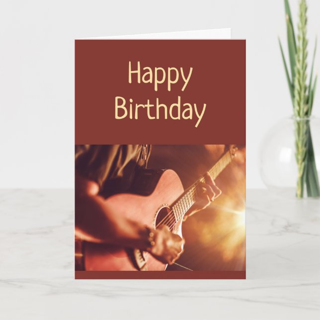 Happy Birthday to Someone Old Enough Great Bands Card (Front)