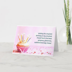 HAPPY BIRTHDAY TO **THE BEST FRIEND EVER!** CARD