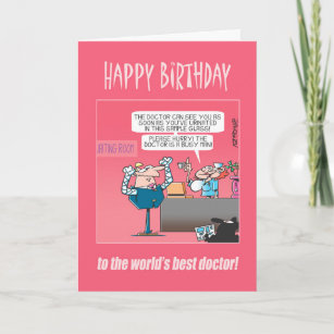 Funny Doctor Cards, Greeting Cards & More | Zazzle CA