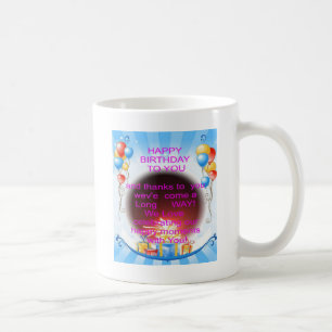 Happy Birthday to You Art Print Coffee Mug