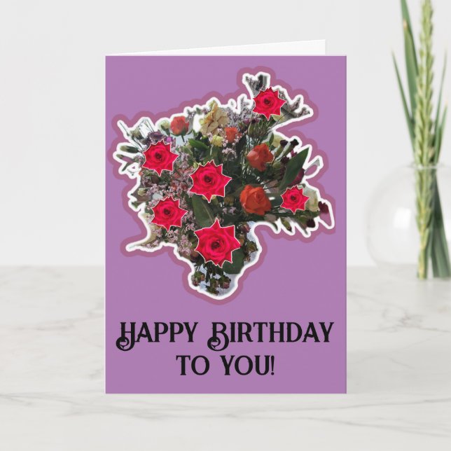 Happy Birthday to You! Card (Front)