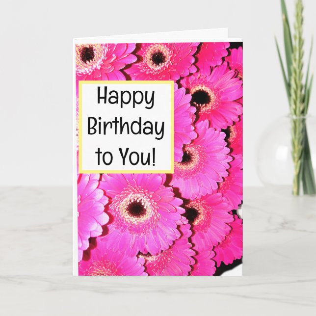 Happy Birthday to You! Card (Front)