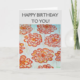 Happy Birthday to You! Card
