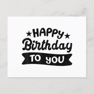 Happy Birthday to you Enclosure Card