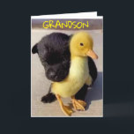 HAPPY BIRTHDAY TO YOU **GRANDSON** CARD<br><div class="desc">HAPPY BIRTHDAY  ***GRANDSON**** THANKS FOR STOPPING BY ONE OF MY EIGHT STORES!</div>