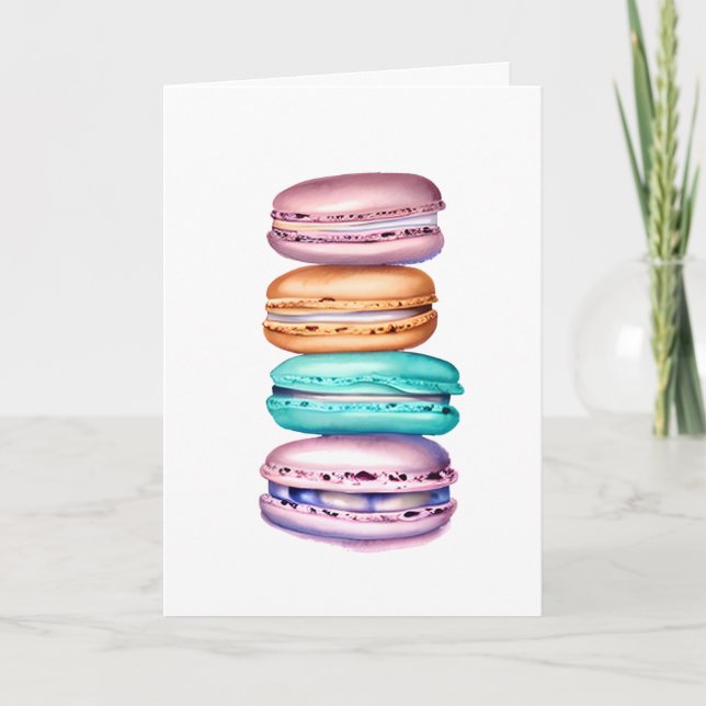 Happy Birthday To You | Macaron Pun Card (Front)