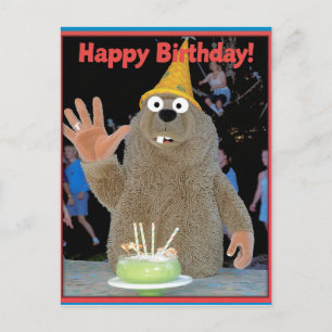 Happy birthday to you postcard