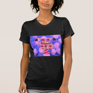 Happy Birthday Today is my Birthday Blue Balloons T-Shirt
