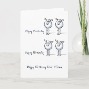 Happy Birthday TWO EWE! Card