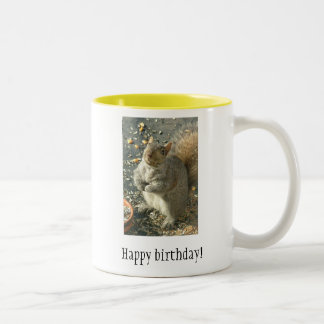 Happy birthday! Two-Tone coffee mug