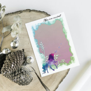 Happy Birthday Unicorn Template