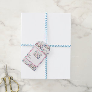 Happy Birthday Unicorn Themed Gift Tags