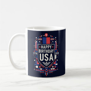 Happy Birthday USA 250 Coffee Mug
