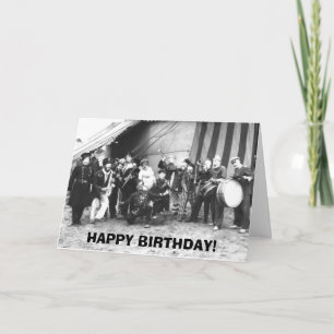 Happy Birthday - We Hired a Band - Greeting Card