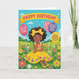 Happy Birthday Wildflower! Birthday Card
