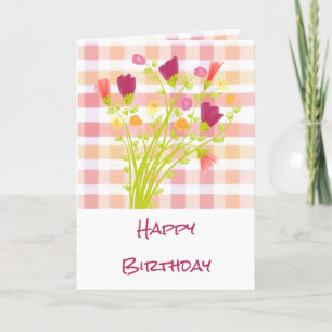 Happy Birthday Wishes For You Thank You Card