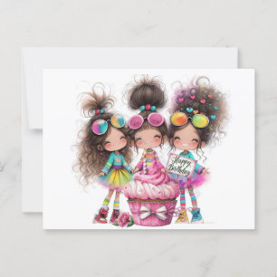 Happy Birthday Wishes Postcard