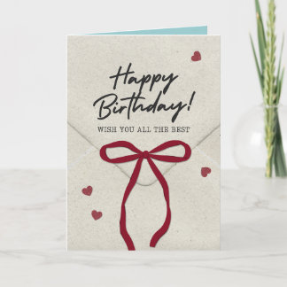 Happy Birthday – Wishing You a Day Full of Joy Card