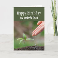 Happy Birthday Wonderful Priest Comfort & Blessing